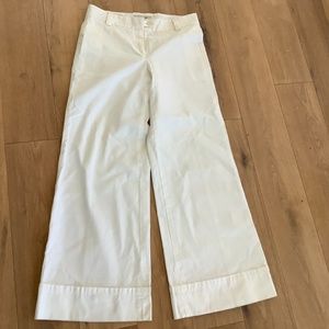 Holt Renfrew - trendy wide leg white pants